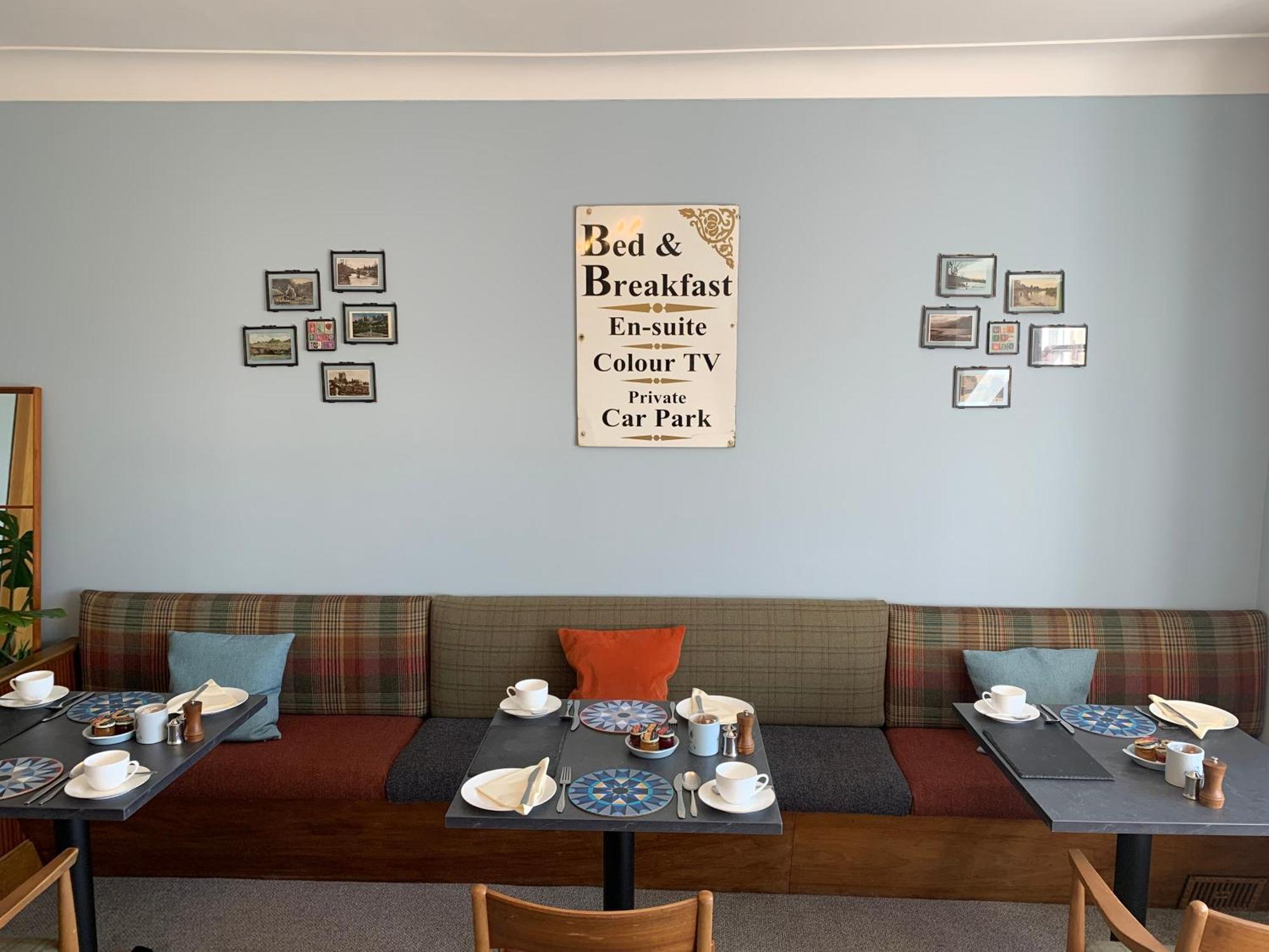 Leven House Bed And Breakfast Crieff Bagian luar foto